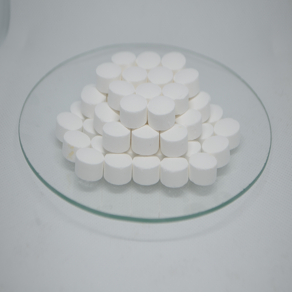 Trichloroisocyanuric Acid 90{67af54c6bce6d64b2586c8060f9eed1c64400df9291dfdffbb933f8a5ee17462} (TCCA 90{67af54c6bce6d64b2586c8060f9eed1c64400df9291dfdffbb933f8a5ee17462}) / Tablets - Image 2